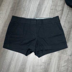 J. Crew Black 3 inch Chino Shorts